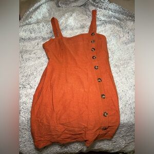 Orange Mini dress